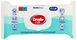 Brado BradoLife alkoholos fertőtlenítő kendő 64db/cs
