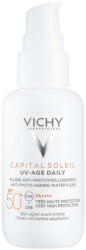 Vichy Fluid facial Vichy Capital Soleil UV-Age zilnic, SPF50+, 40 ml (762298)