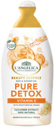 L'Angelica L' Angelica Beauty Essence Pure detox hab- és tusfürdő E-vitaminnal és uborka kivonattal 500 ml