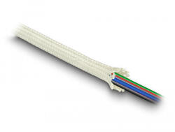  Delock Fonott öv nomex szálakból 2 m x 10 mm fehér