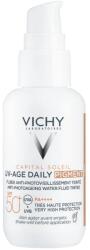 Vichy Capital Soleil Fluid tonifiant de zi pentru față UV-Age Daily Pigment, SPF50+, 40 ml (795265)
