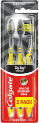 Colgate fogkefe ZigZag Charcoal TRIO (3 db)