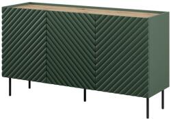  3D2SZ ONDA chest of drawers 150x45xH85 green Comoda