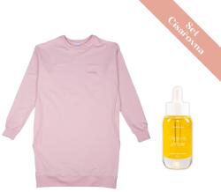  Moniel szett császárnőknek + Císařovnám hosszú szoptatós pulóverrel Powder Pink M-es méret