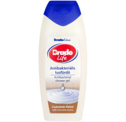 Bradoline Bradolife antibakteriális tusfürdő 400ml csokoládé