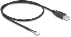 Delock USB 2.0 összekötő kábel 5 tűs kamera modulokhoz 0, 6 m (DL-12109) (12109)