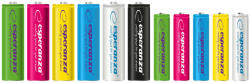 Esperanza EZA103W Ni-MH AA 2000mAh fehér akku elem (2db) (EZA103W)