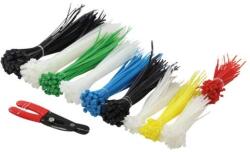 LogiLink Kábel gyorskötöző szett, 600db (KAB0019) - pepita