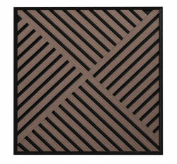 Leziter Akusztikus falpanel Deco VIII olajos tölgy hatású 60x60x1, 8 cm (J01TF08-OAK)