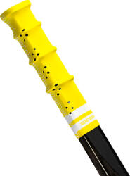 RocketGrip Capac de capăt pentru crosa de hochei Hole Color Grip Yellow/White