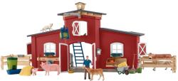 Schleich Set de joacă Schleich Farm World - Hambar roșu cu animale și accesorii (42606-65230) Figurina