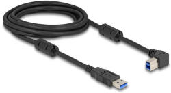 Delock USB 5 Gbps kábel A-típusú apa - B-típusú apa 90 jobbra hajlítva 3 m