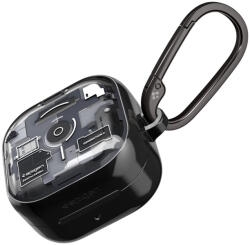 Spigen Husa Samsung Galaxy Buds 4 Spigen Ultra Hybrid Zero One, negru