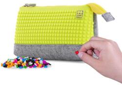 PIXIE CREW голям калъф СИВО/НЕОН ЖЪЛТО (pxa-01-w05)