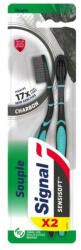 Signal fogkefe Charcoal soft duopack