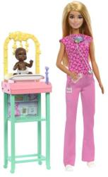 Mattel Комплект за игра Barbie професия - Педиатърка (JCR72)
