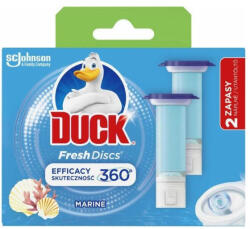 DUCK ® Fresh Discs zselés WC-öblítő korong utántöltő 2x36 ml Marine