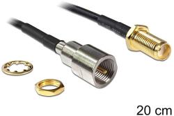 Delock antennakábel SMA csatlakozódoboz& gt; FME dugó 200 mm (88587)