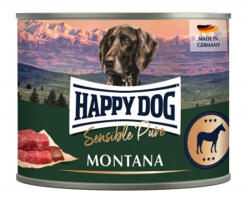 Happy Dog pur konzerv ló ízesítésű nedves állateledel felnőtt kutyák számára 6x200 g - dogshop