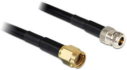 Delock RP-SMA dugó & gt; N jack LMR195, 3 m (88686)