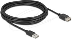 Delock USB 2.0 hosszabbítókábel EASY USB Type-A apa - EASY USB Type-A anya 5 m (81515) - pepita
