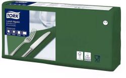 Tork Szalvéta 2 rétegű 1/4 hajtás lapméret: 32, 8 x 32, 5 cm 200 lap/csomag lunch tork_477214 sötétzöld (477214)