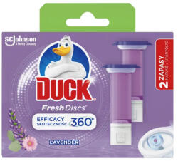 DUCK ® Fresh Discs zselés WC-öblítő korong utántöltő 2x36 ml Levendula