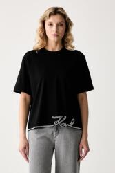 Karl Lagerfeld tricou pentru femei din bumbac 9BY2-TSDZLO_99X (B3W17065)