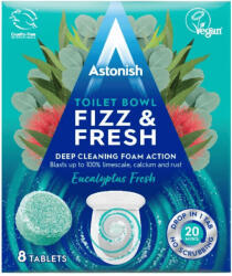Astonish Fizz& amp; Fresh WC tabletta, eucalyptus 8db/doboz (2155B/3)
