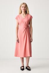 Calvin Klein rochie de vară cu vâscoză 9BY2-SUDZSU_38X (LV044G034G)
