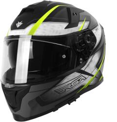 RSA Cască moto integrală RSA Rapid gri-galben fluorescent lichidare (RSAFP09GRFLUY)