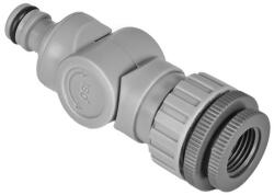 Cellfast Racord furtun pivotant 21 - 33, 3 mm cu o rază de acțiune de 360° pe orizontală și 180° pe verticală (127354)