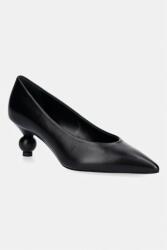 Weekend Max Mara pantofi cu toc stiletto din piele 9BY2-OBDY0B_99X