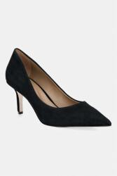 BOSS pantofi cu toc stiletto din piele întoarsă Miah 9BY2-OBDZHP_99X