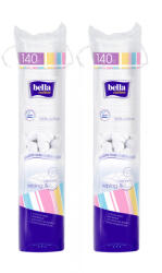 Bella kozmetikai kerek vatta (2x80 db)