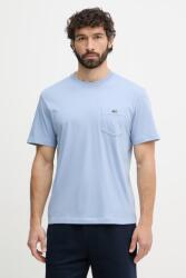 Lacoste férfi pamut póló - kék XXL - answear - 17 990 Ft
