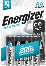 Energizer MAX Plus alkáli elem, AA, 1, 5 V