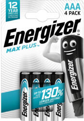 Energizer MAX Plus alkáli elem, AAA, 1, 5 V