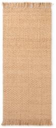 Hanse Home Natúr színű kétoldalas-kézi szövésű juta futószőnyeg 80x300 cm Fjord - Hanse Home
