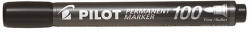 Pilot Alkoholos marker PILOT 100 kerek fekete (SCA-100-B) - tonerpiac