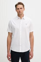 U. S. Polo Assn U. S. Polo Assn. férfi vászon ing LINEN BLEND SS - fehér L - answear - 15 990 Ft