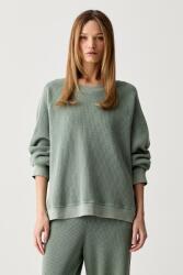 American Vintage oversize melegítőfelső női pamut - zöld XS/S