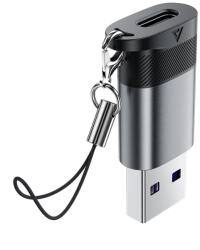 ACEFAST J8 USB-A - USB-C Adapter - Szürke (J8)