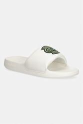 Lacoste férfi váll nélküli papucs Serve Slide 1.0 - bézs Férfi 40.5