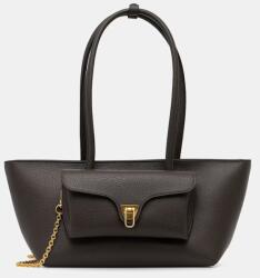 Coccinelle shopper női bőr DOUBLE BEAT - zöld Univerzális méret - answear - 136 990 Ft
