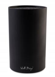 Vialli Design Késtartó állvány blokk fekete Vialli Design Nero 18 cm fekete (35466)