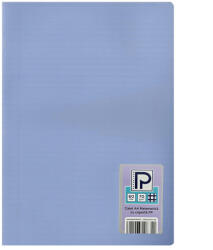PAPERLAND Caiet scolar A4, 60 file, matematica, coperta plastic, PAPERLAND PP400 lila