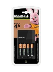 Duracell CEF14 Hi-Speed Charger +2db 1300mAh +2db 750mAh tölthető elem (Duracell-Hi-Speed-CEF14)