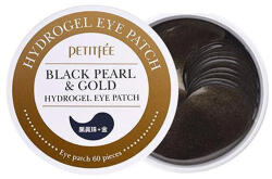 PETITFÉE Black Pearl & Gold Eye Patch - Hidrogéles Szemkörnyékápoló Tapasz 60db
