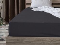  Cearsaf Jersey cu lycra antracit 90 x 200 cm